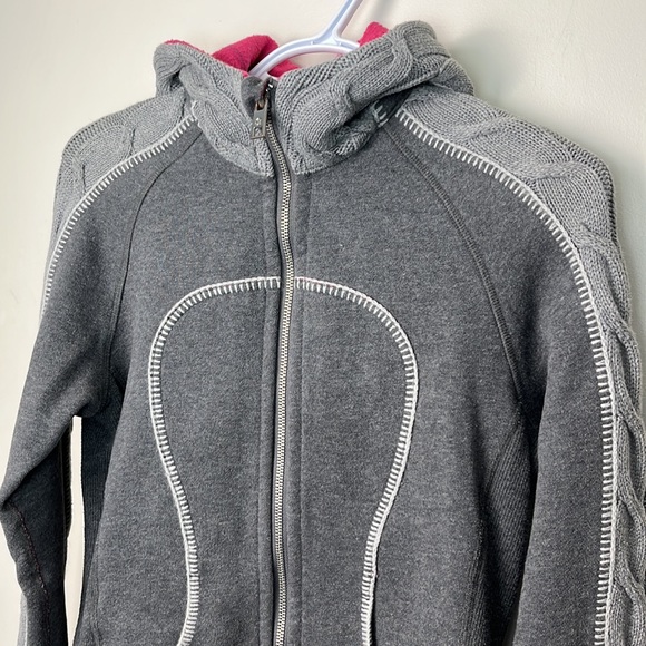 Lululemon Limited Edition Cable Knit Scuba Hoodie - Picture 5 of 15